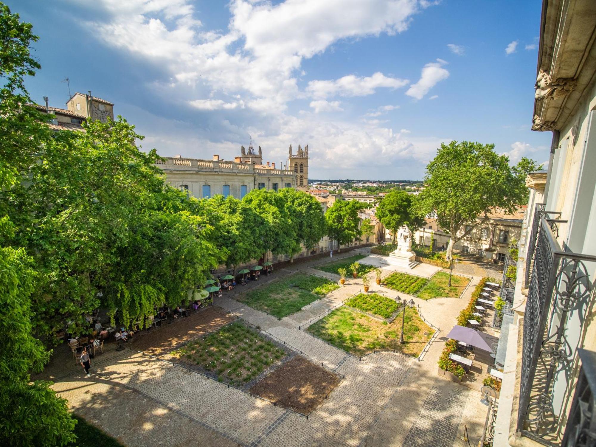 Le Platane De La Canourgue Montpellier Bagian luar foto